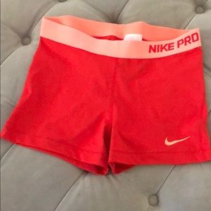 Nike Pro Shorts.